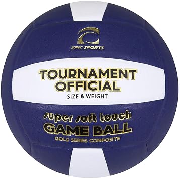 Epic Gold Series Tournament Official Game Volleyball 24-Colors Available