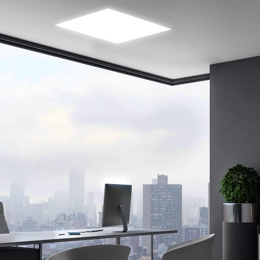 Superia Pannelli LED 42W/230V 60x60cm, 5040 lumen - Bianco Naturale 4000K, Angolo 100°, UGR16, RA80, per Uffici, 10 Pezzi - PA42N