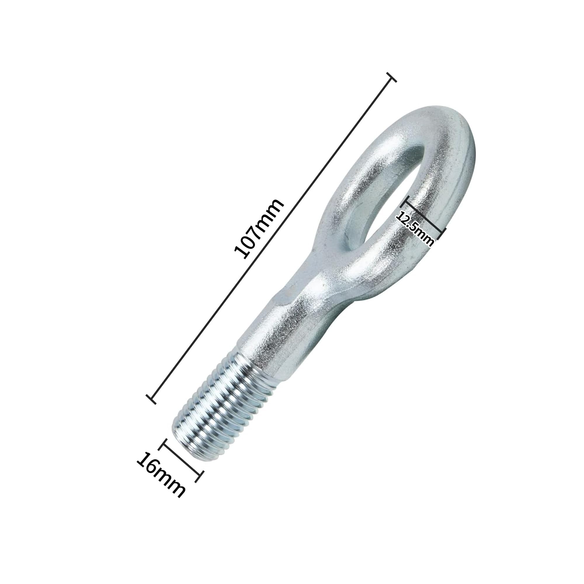 ANBOO Hak holowniczy do samochodu, hak holowniczy, oczko holownicze 1348135080 674417 do C-itroen Relay Peugeot Boxer FIAT Ducato (od 2006)
