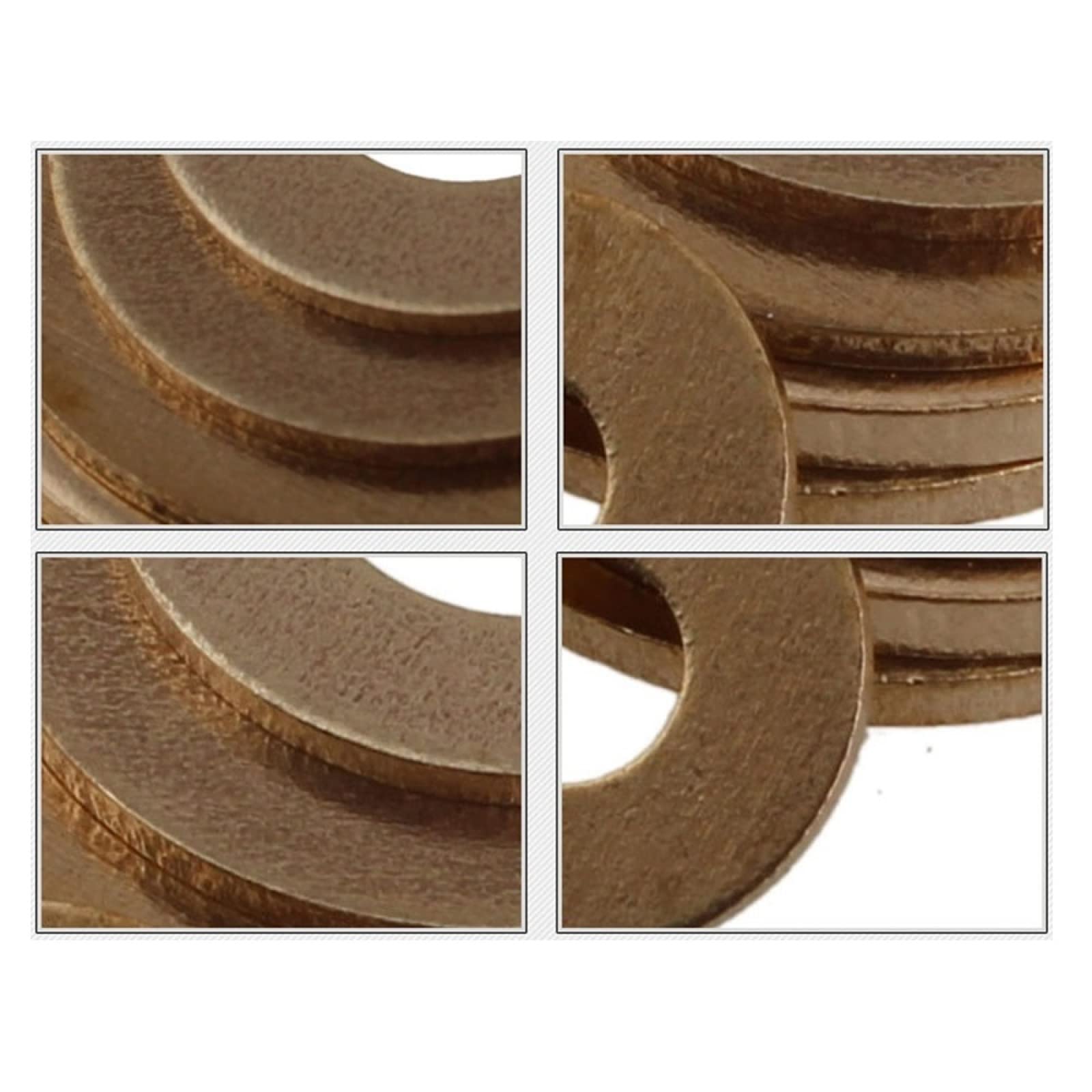 Podkładki miedziane, Podkładki dystansowe ze stali nierdzewnej, podkładki płaskie(M8*16 * 1.0[180pcs])