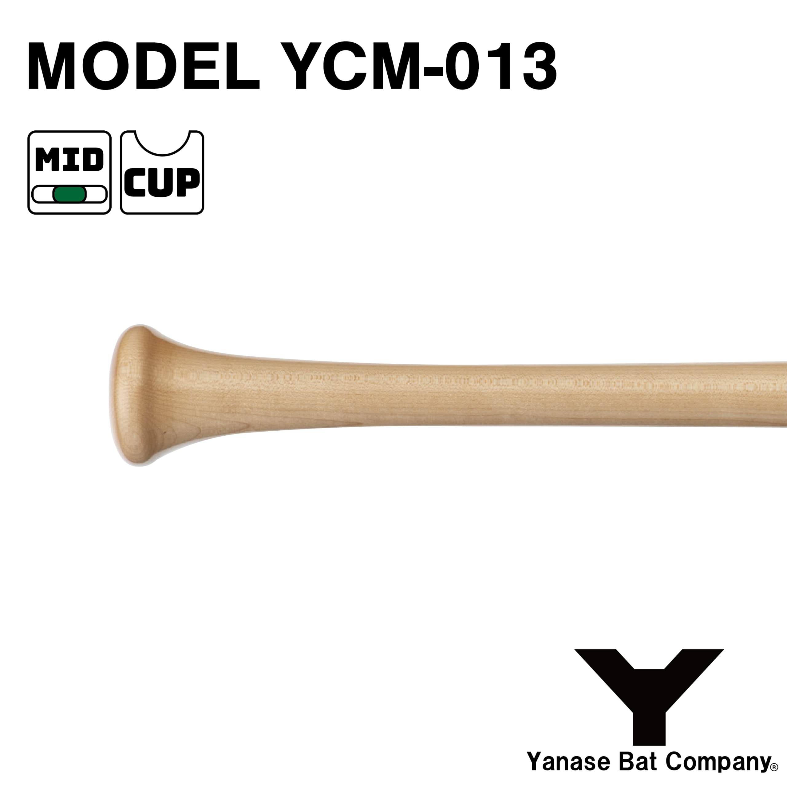 Amazon | Yanase YCM-013 硬式木製バット メイプル 84.5cm 900g
