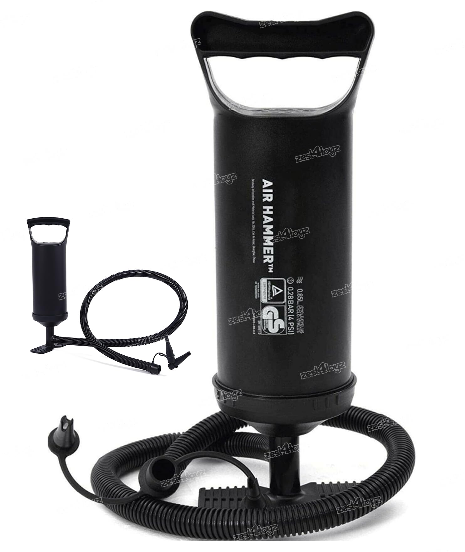 Zest 4 ToyzAir Hammer Inflation Pump for Swimming Pool Black (B0D54GSY96) Amazon Price History, Amazon Price Tracker