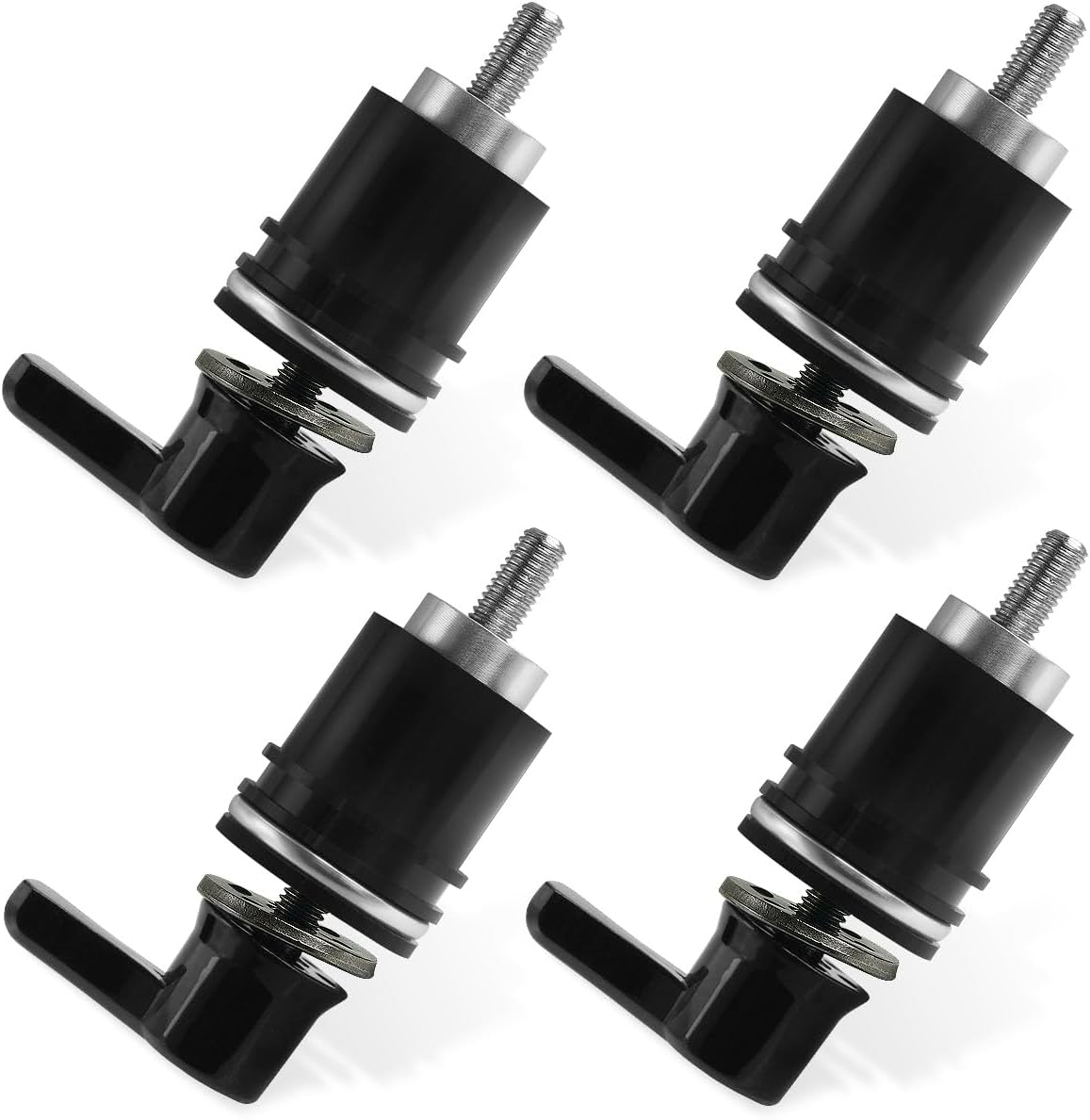 Indian Mounting Spools, Detachable Sissy Bar Saddlebags Tour Pack Rack Quick Release Docking Hardware Kit for Indian Chief Chieftain Dark Horse Roadmaster Challenger 2014-25 (Anti-Theft Style)
