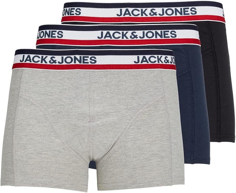 Jack & Jones 3'lü Boxer Erkek