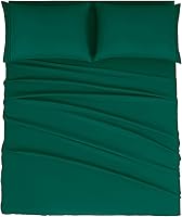 Vista 13 de Mejoroom Sábanas a rayas tamaño completo - sábanas de lujo de 1800 hilos con bolsillo profundo de 16 pulgadas, colección de ropa de cama de alta
