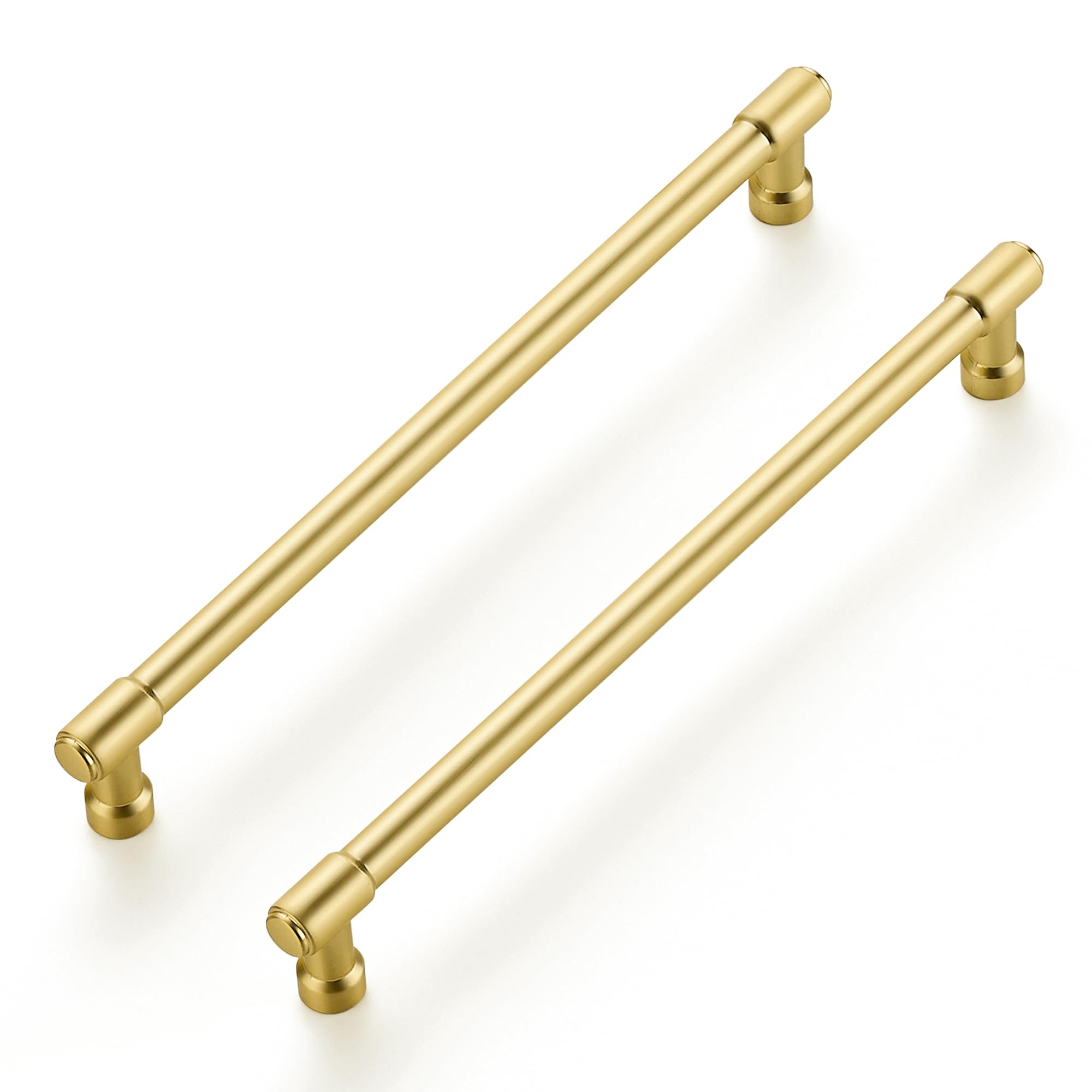 Ravinte Brushed Gold Kitchen Pulls Cabinet Handles 8 Inch 20 Pack