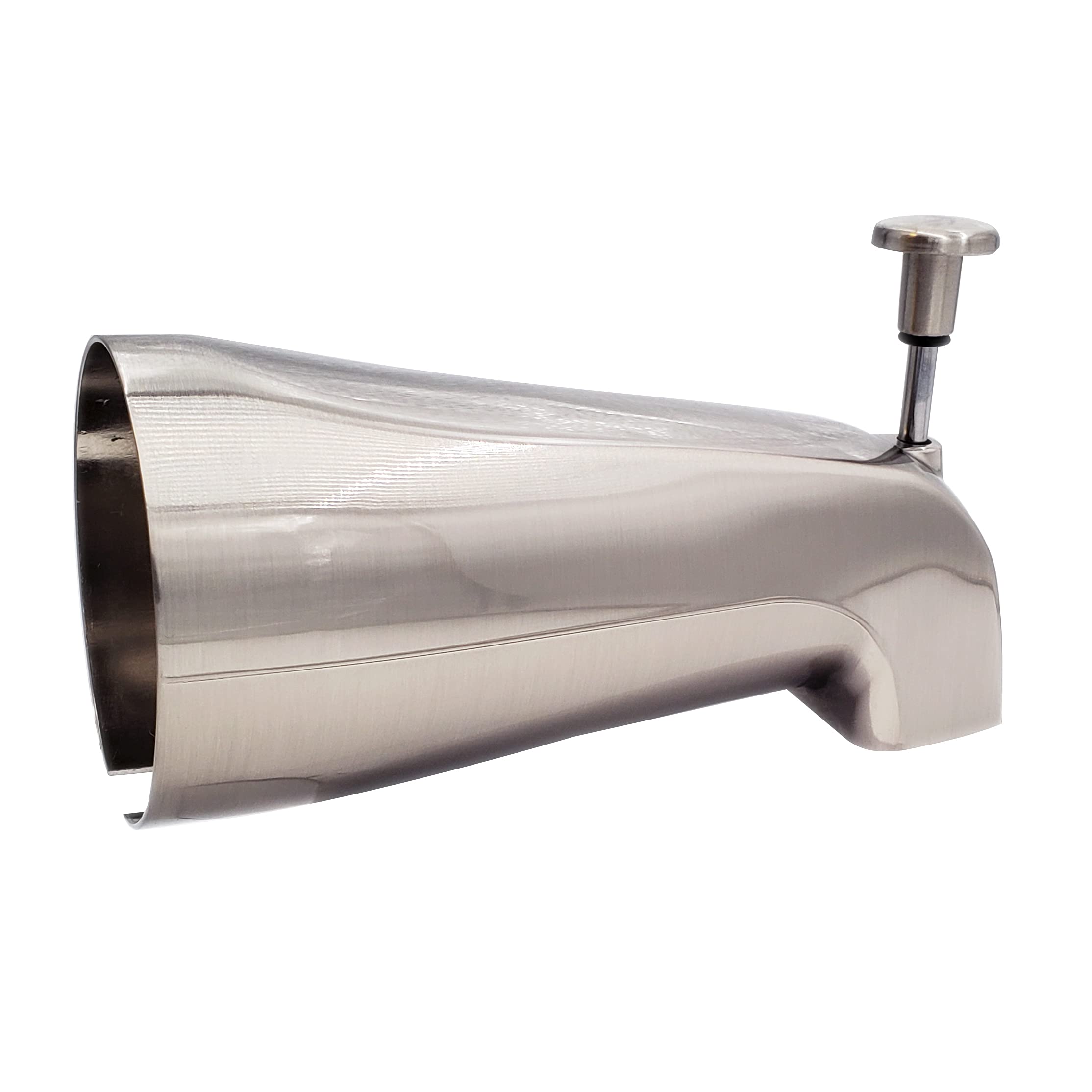 Westbrass E531DUS-07 - Boquilla desviadora universal de 5-1/4 pulgadas, zinc, níquel satinado