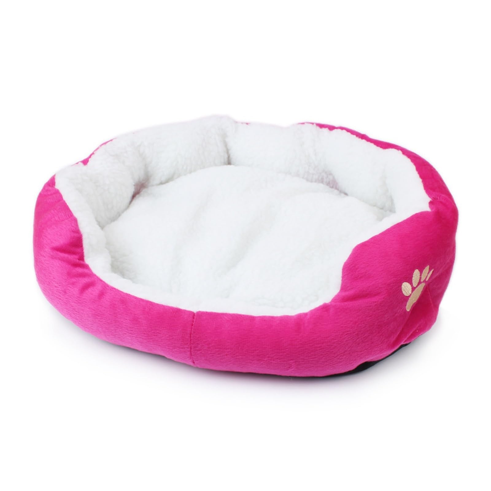 Coussin de couchage en peluche lavable et ultra doux pour chien