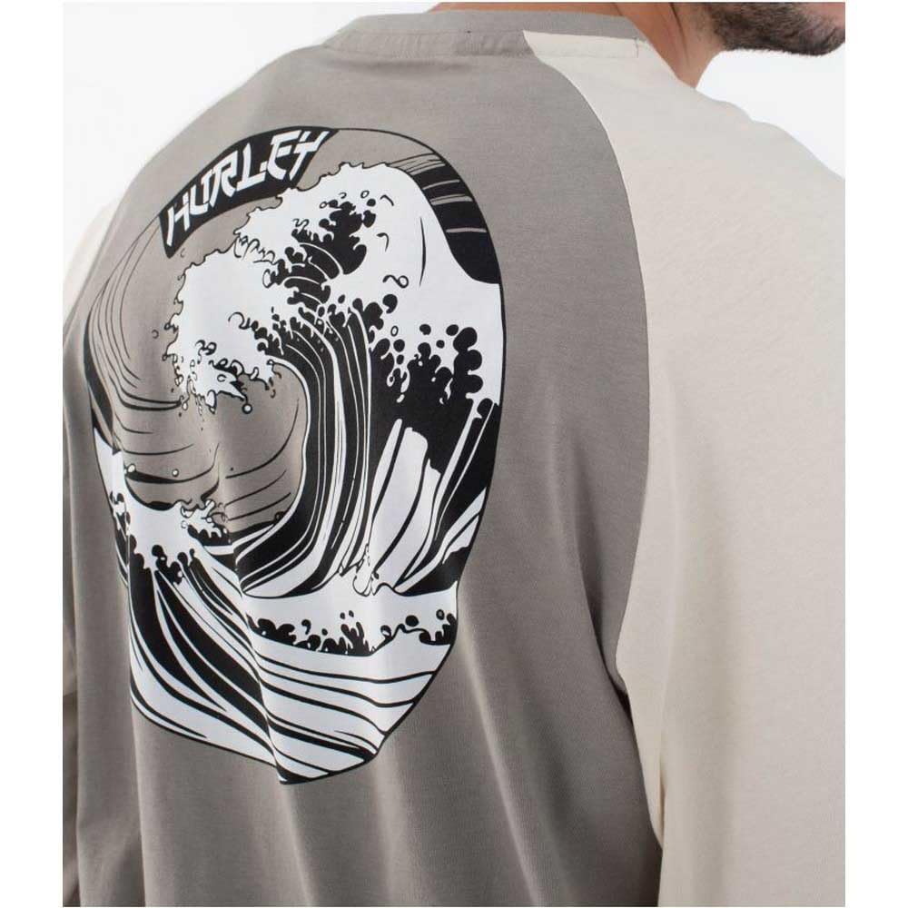 Hurley Maglietta A Maniche Lunghe Uomo - Tattoo T-Shirt Uomo
