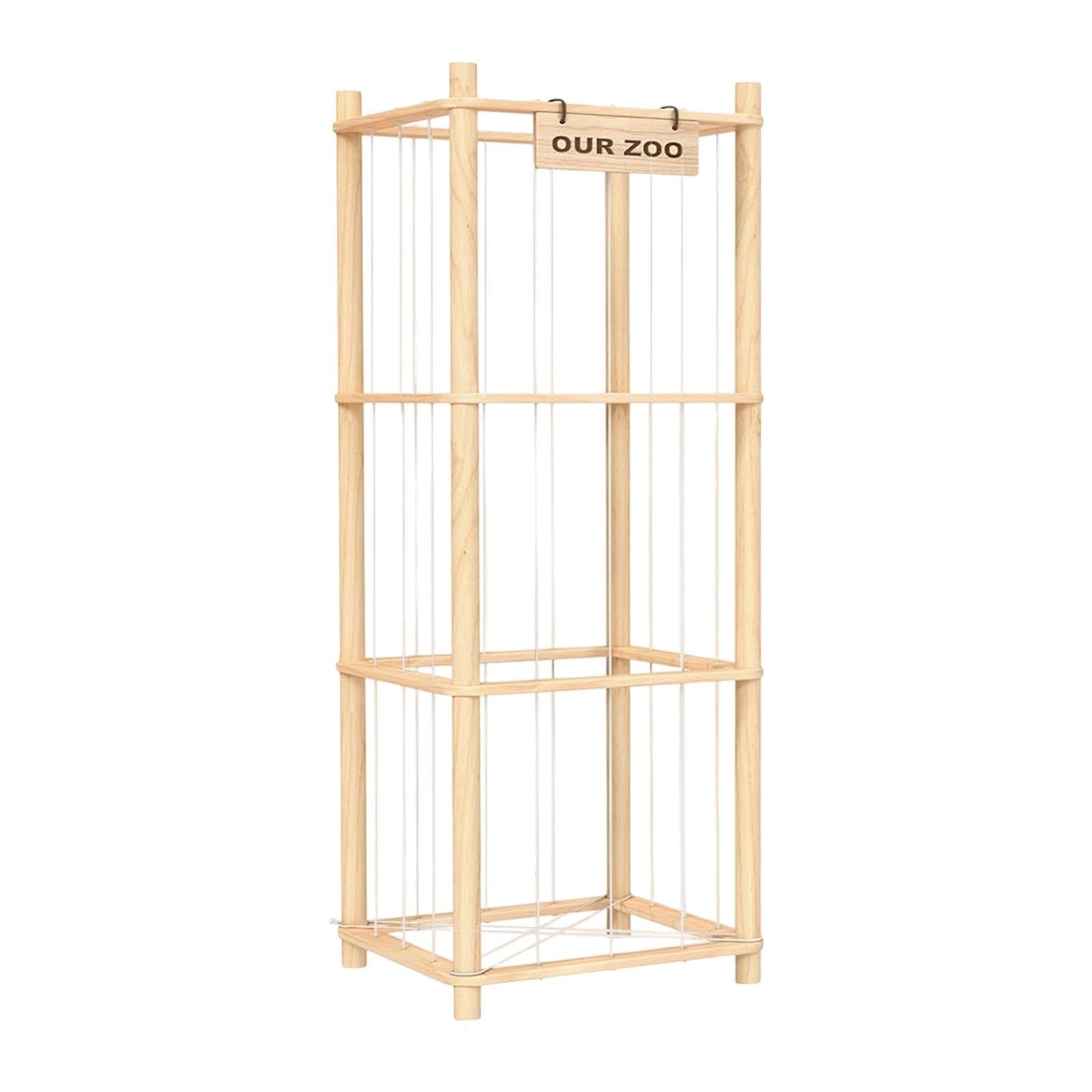 Caja De Almacenaje Peluches Madera