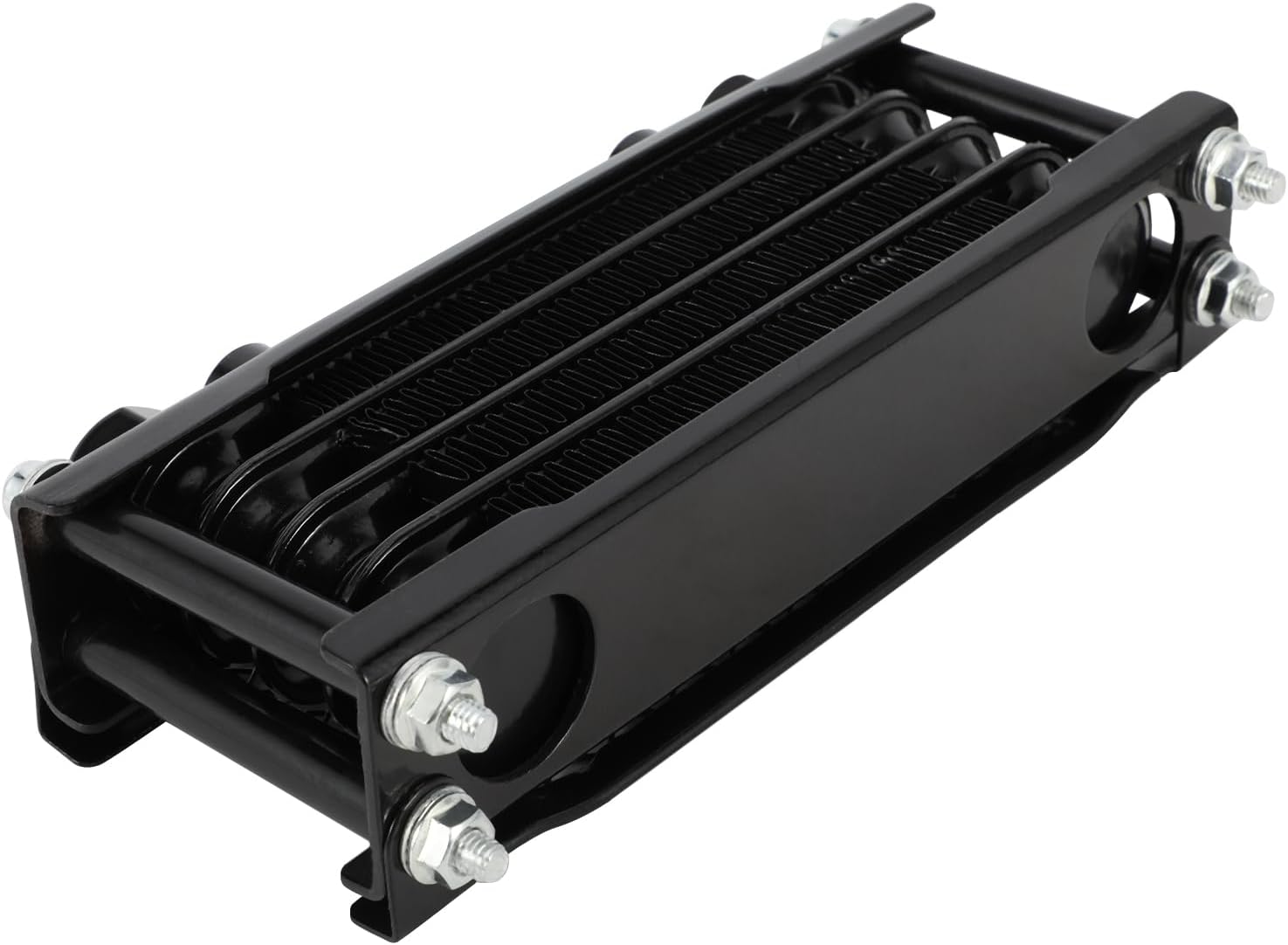 Motorcycle Oil Cooler Cooling Radiator Engine Kit Universal for CRF XR KLX 50 70 90 110 125 140cc SSR Taotao Coolster Kayo Dirt Pit Bike ATV Black