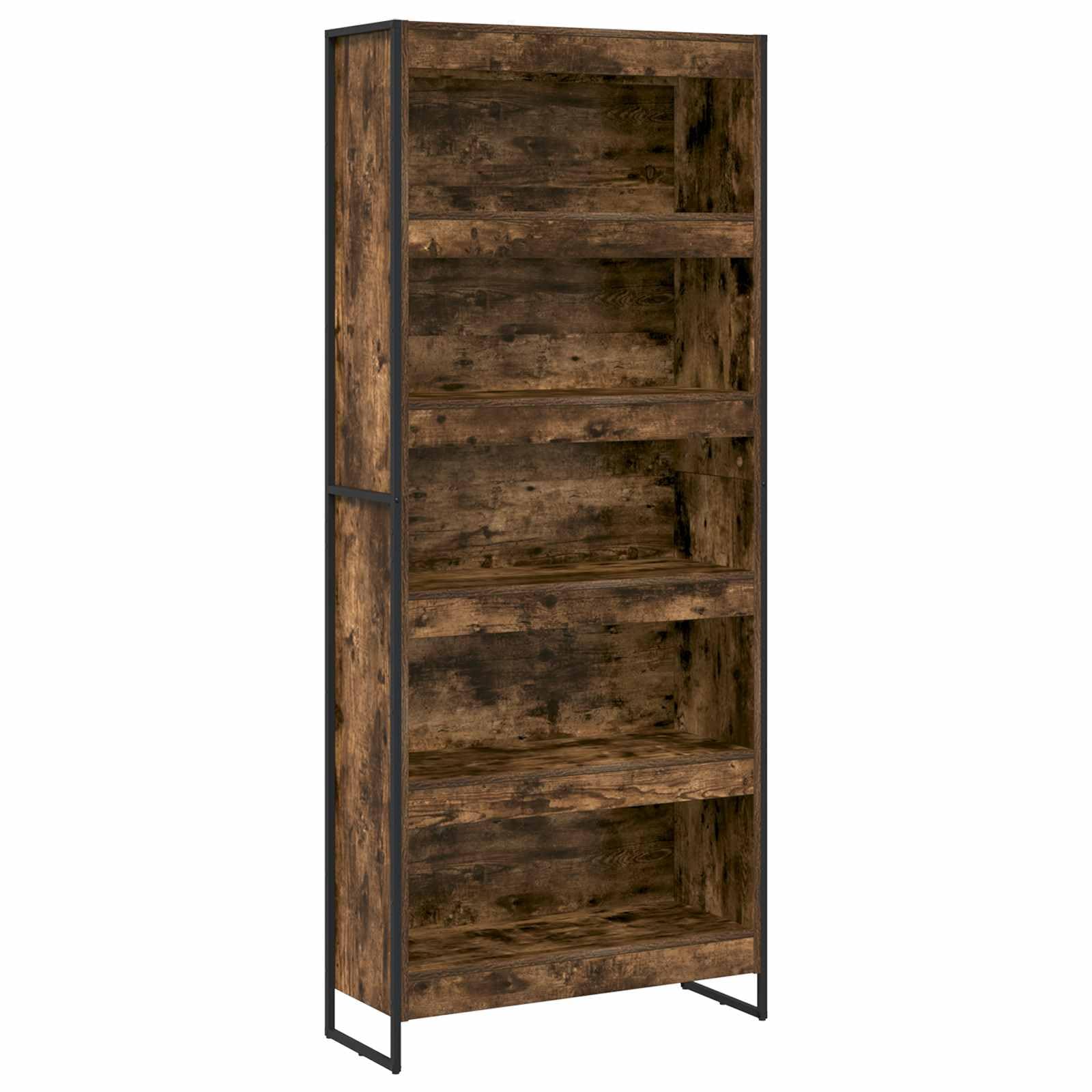 Estantería para Libros 80 x 30 x 189,5 cm Madera de ingeniería,39.2kg-3403012