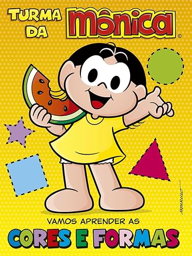 Turma da Mônica - Vamos aprender as cores e formas