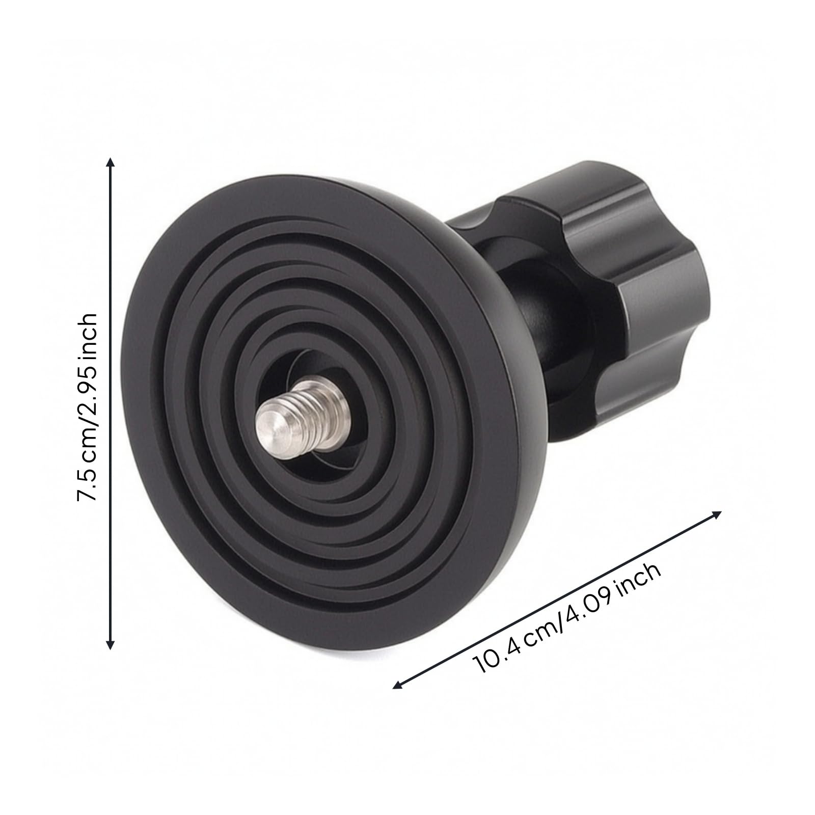 Adaptador Trípo 75 Mm Anodizado | Adaptador Cuenco 75 Mm, Viógrafos