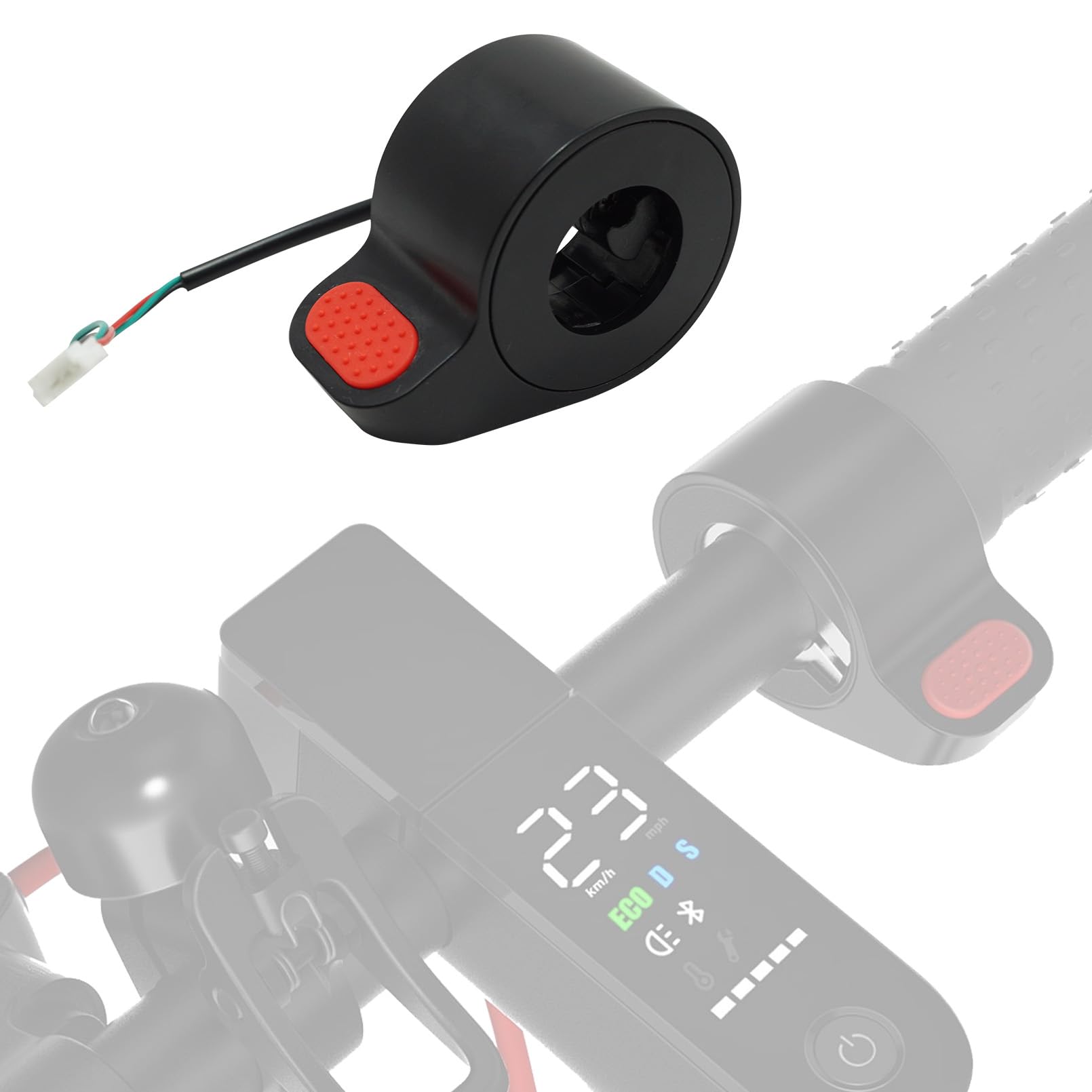 Acelerador Patinete eléctrico para Xiaomi M365, 1S, Essential Pro y Pro2 (3 pines), Acelerador de scooter eléctrico — view 7