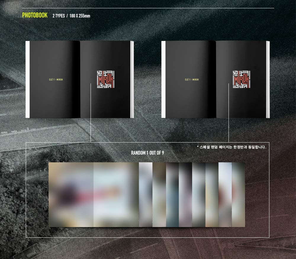 Amazon.com: JYP Stray Kids - Clé 1 : MIROH (4th Mini Album) Album+