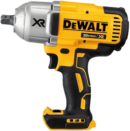 Miniatura 2 de DEWALT 20V MAX XR Llave de impacto de alto par de 12 pulgada, inalámbrica, yunque de retención, solo herramienta (DCF899B) Herramienta de amoladora