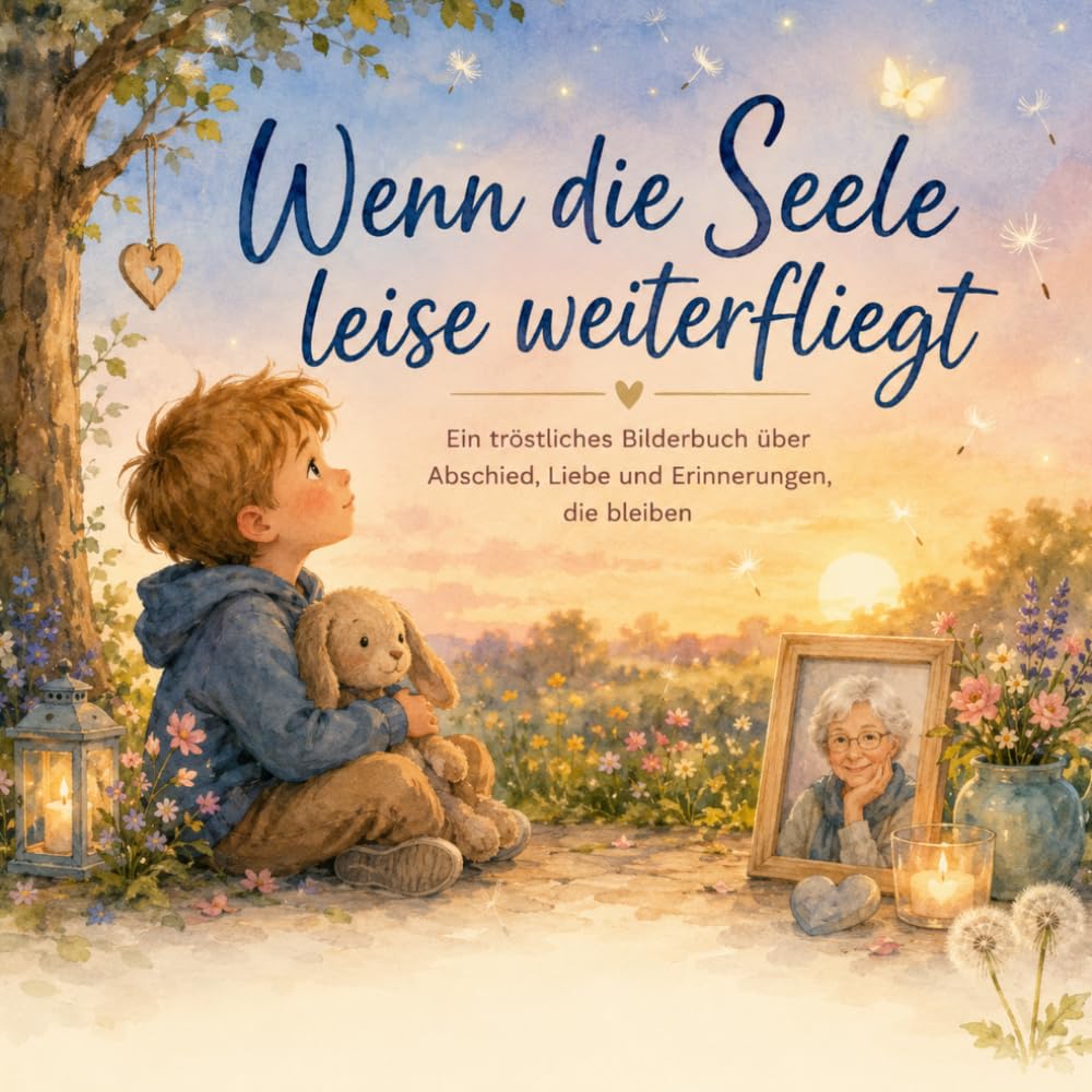 Wenn die Seele leise weiterfliegt: Ein Bilderbuch über Abschied, Tod und die Liebe, die bleibt