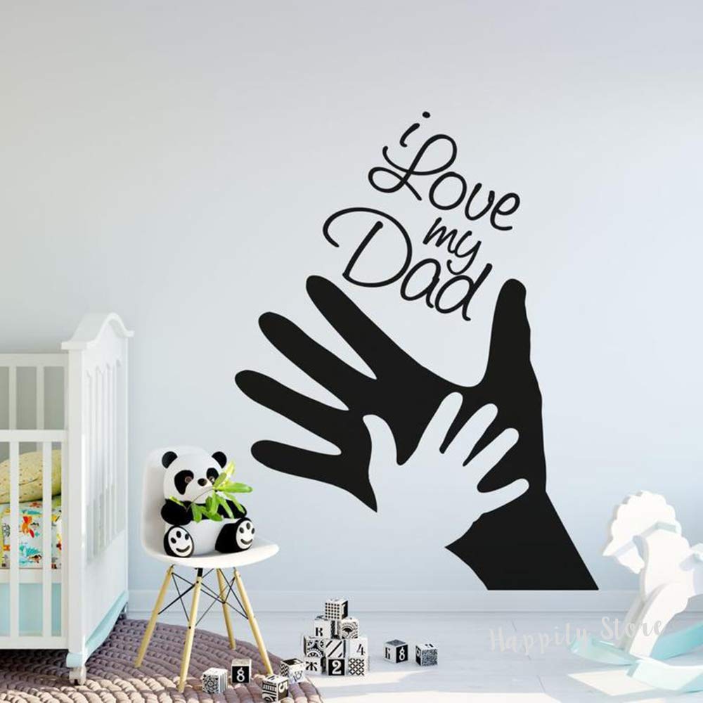 GADGETS WRAP Wall Decal Vinyl Sticker I Love My Dad for Office Home Wall Decoration (B0CPSGPLBB) Amazon Price History, Amazon Price Tracker