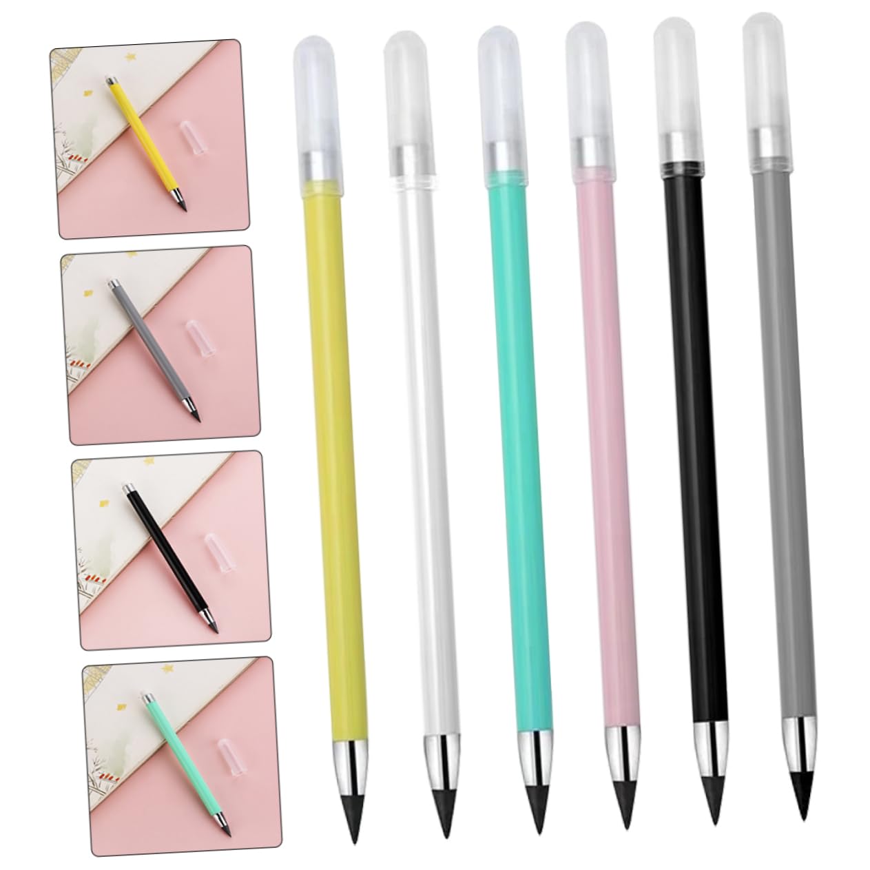 NUOBESTY 30pezzi Eterne Per Scrittura Studenti e Della Scrittura Colori Casual Assortiti