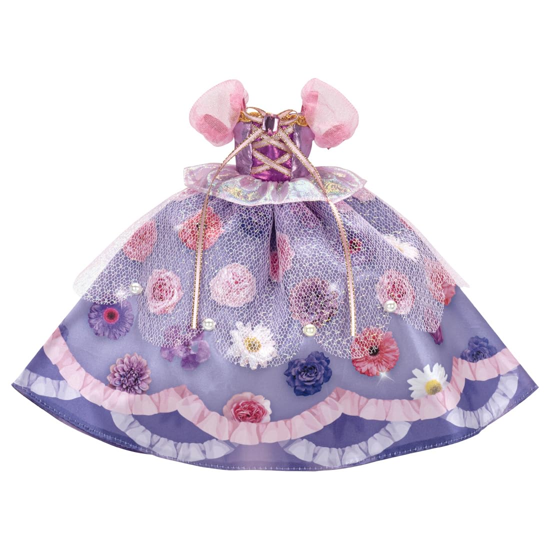 Licca-chan Shining Bouquet Princess Dress Set