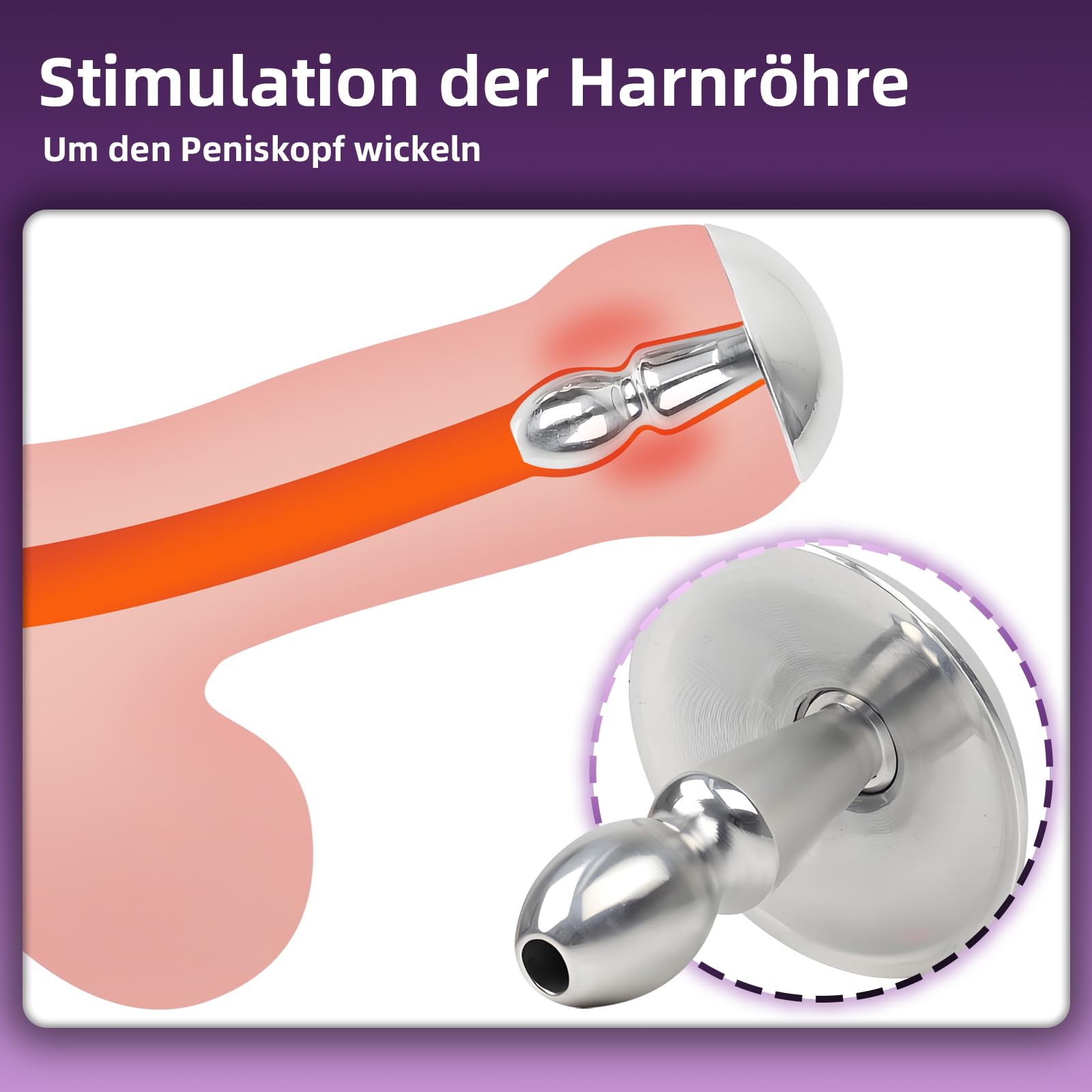 Dilatatore Uretrale Cavo, Spina Del Pene In Acciaio Inox Per Uomini Masturbazione Uretrale Estrema Giocattoli Del Sesso 4 Dimensioni Disponibili (S)