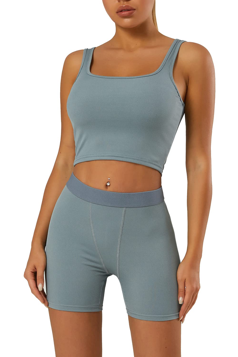 Gradient Sports Tank and Leggings Set