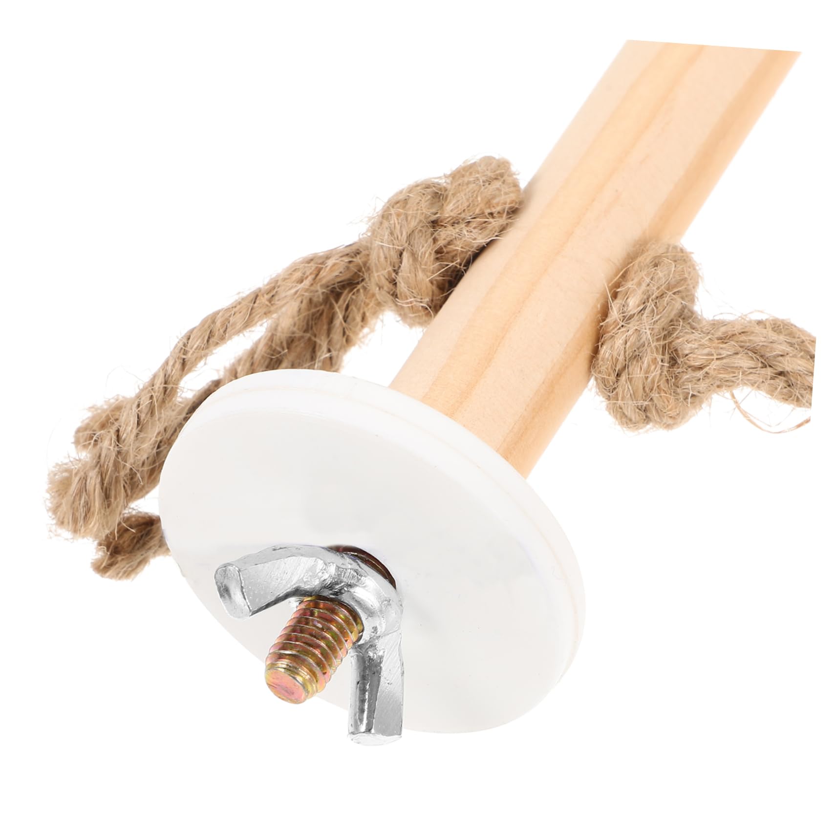 CIYODO Wooden Bird Ladder for Parrots and Climbing Step Ladder for Birdcage for Parakeet Training and Play Durable Wooden Design