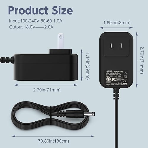 Miniatura 3 de Cargador portátil 12V 2A para GWTC116-2BL