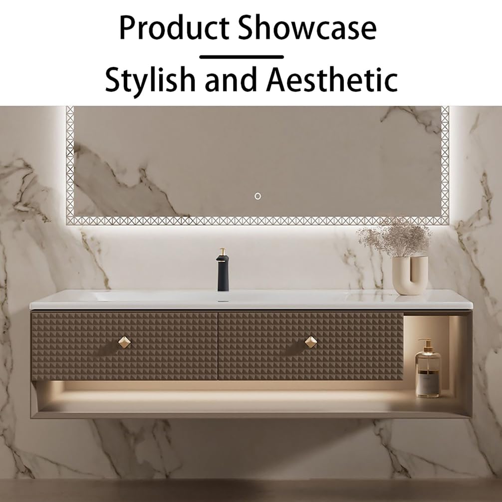 20-calowa ceramiczna umywalka podblatowa Umywalka łazienkowa Biała porcelanowa nablatowa Ceramiczna umywalka z przelewem Mała umywalka do łazienki,White,L28"H7"W20"