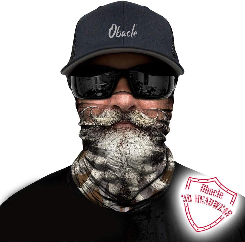 Obacle Bandana Face Mask Neck Gaiter Tube Mask Men Women for Sun Dust Protection - Image 2