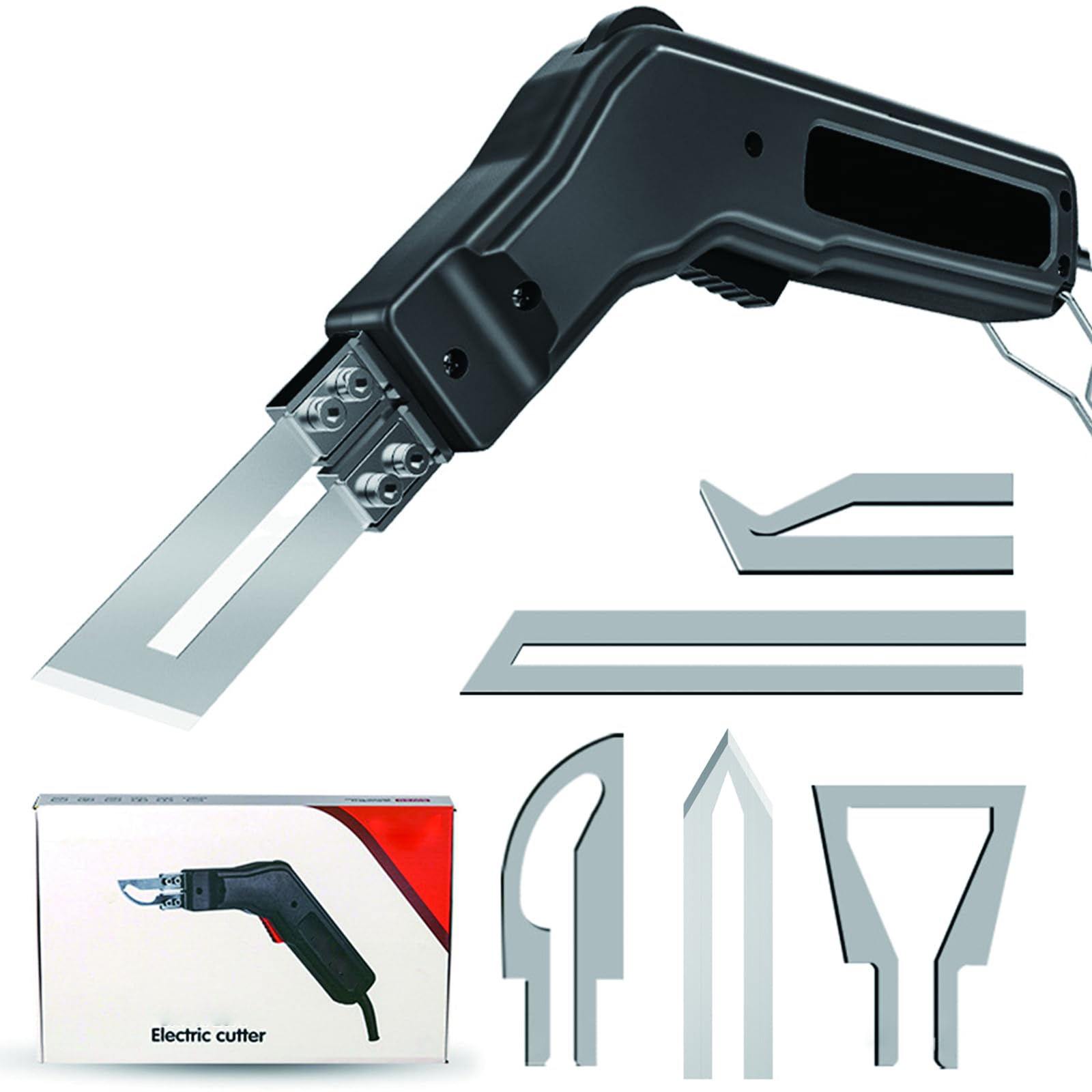 300W Hot Knife Cutter do Pianki – Elektryczne Narzędzie do Cięcia Styropianu z 5 Ostrzami, Regulowana Temperatura 50–600°C, Szybkie Nagrzewanie do EPS, XPS, Płyt KT, Gąbki & Projekty DIY