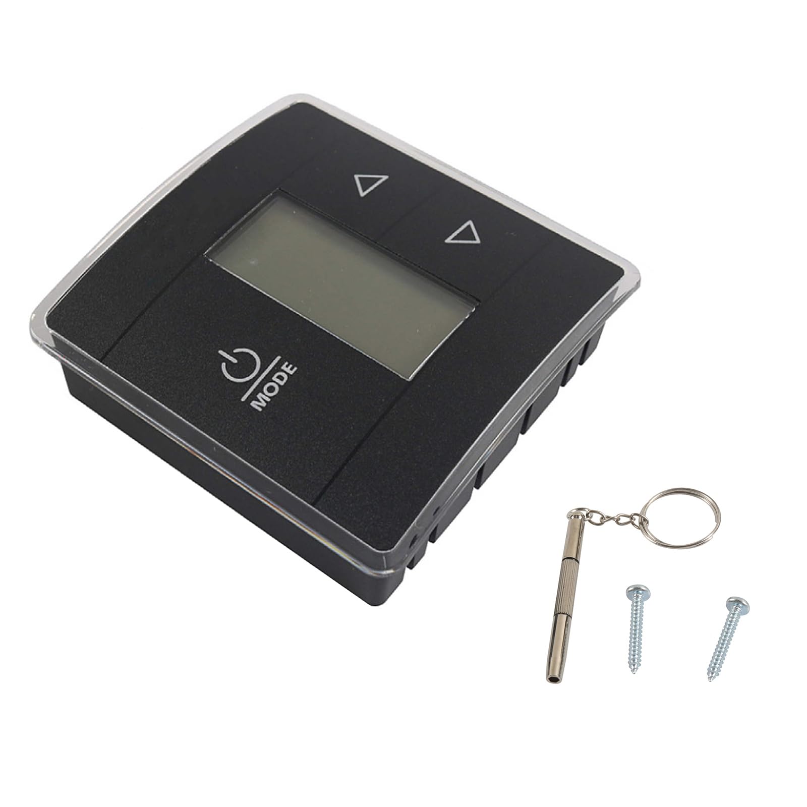 12V Single Zone Wall Thermostat for 3-Wire RV Systems 40℉-90℉ Temp Range Three-Speed Control Fit for Dometic A/C B59146