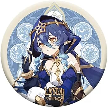 Amazon.co.jp: 原神（げんしん）スメールシリーズ Layla レイラ バッジ
