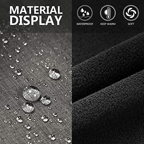 Outdoor Ventures Men's Running Vests Outerwear, Lightweight Windproof Fleece-Lined Softshell Sleeveless Jacket For Golf #TOP4