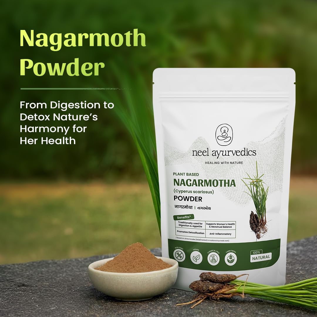Nagarmotha | Cyperus scariosus Powder - 300 GM