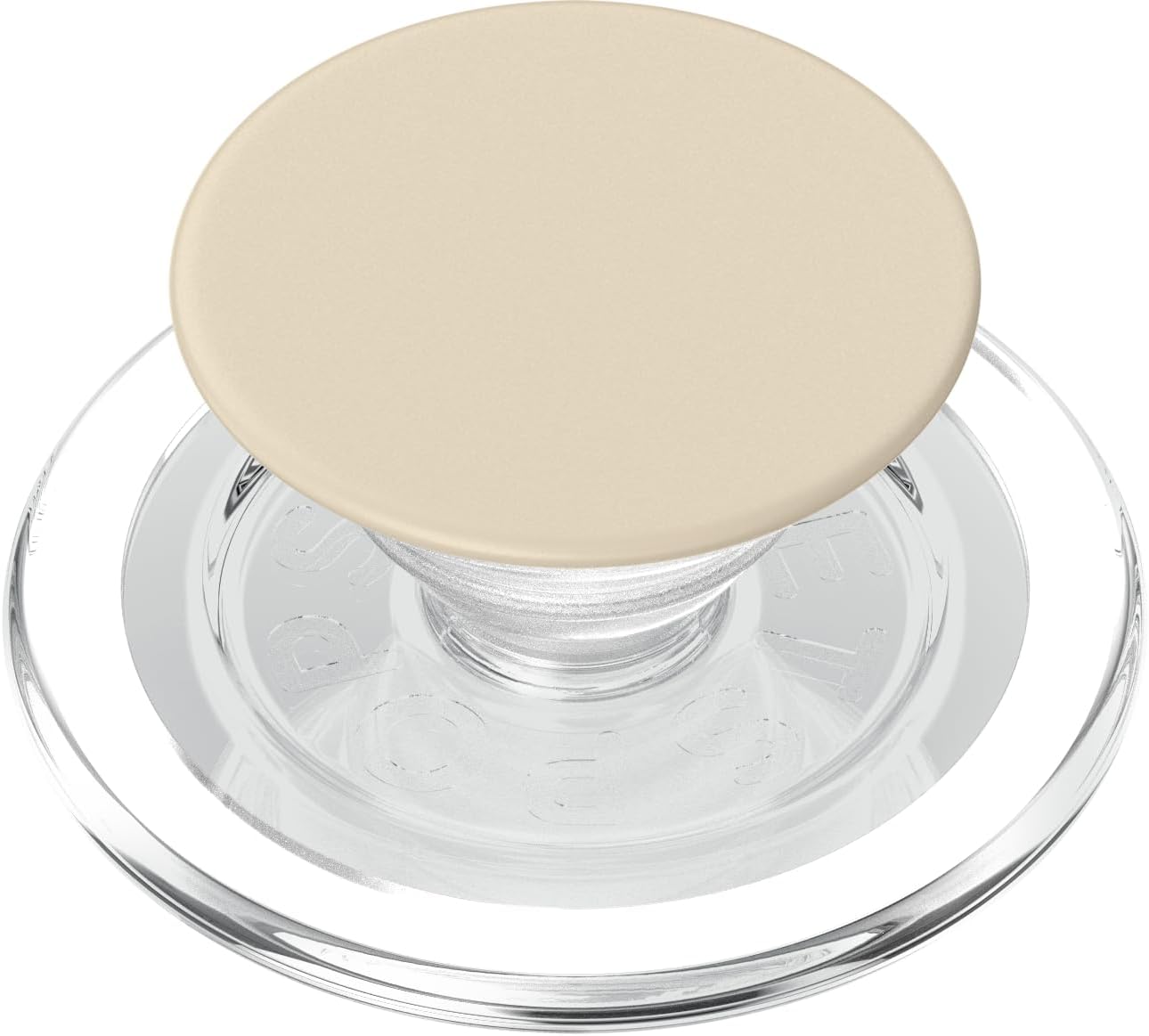 Cute Simple Minimalist Chic Cream PopSockets PopGrip for MagSafe