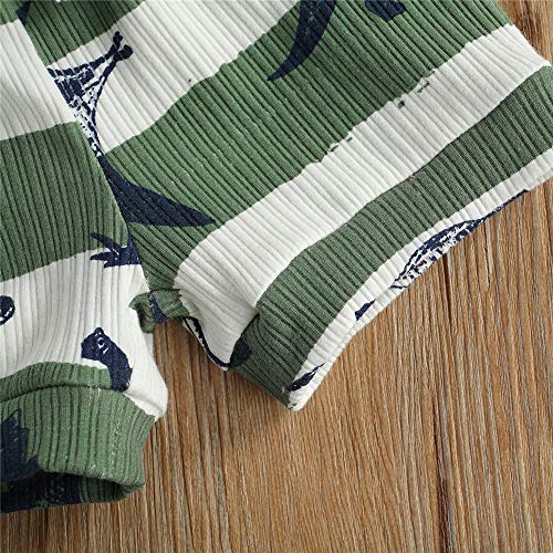 Image of 2Pcs Baby Boys Summer Clothing Sets Cute Letters Print Sleeveless Tank Tops T-Shirt+Palm Shorts Outfits