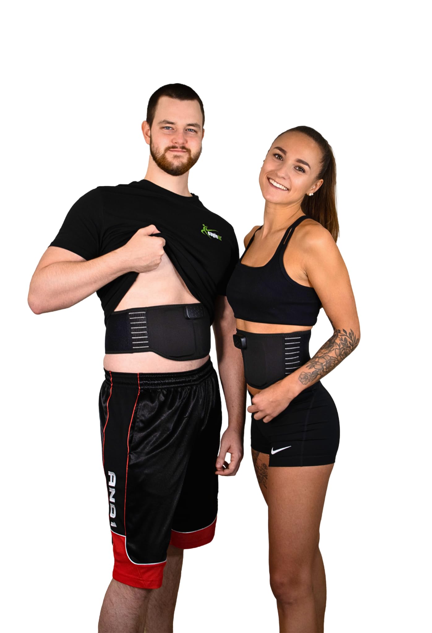 Eaglefit Unisex – Erwachsene Belt Bauchmuskeltraining, Schwarz, Einheitsgröße EU