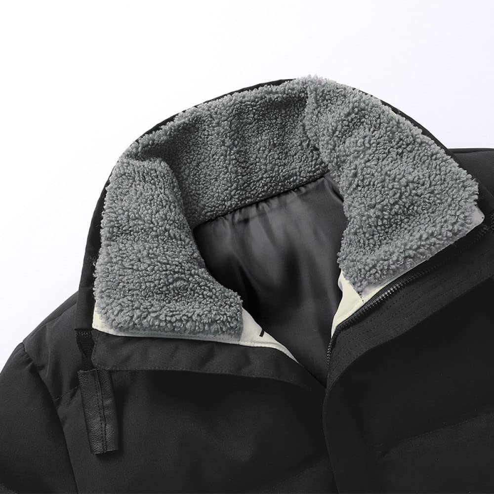 Sportjack Voor Heren,Heren Winter Warm Corduroy Jas Vintage Sherpa Gevoerd Beige Omkeerbare Revers Outdoor Trucker Jassen Mode Dikker Cargo Jas Jassen Winddicht Bovenkleding Voor Mannen Jeugd,M