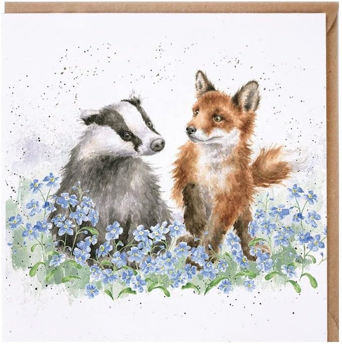 Wrendale Designs - 'Forget Me Not' Card