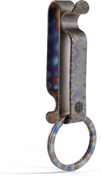 KeyUnity KM00 Titanium Belt Loop Keychain Clip