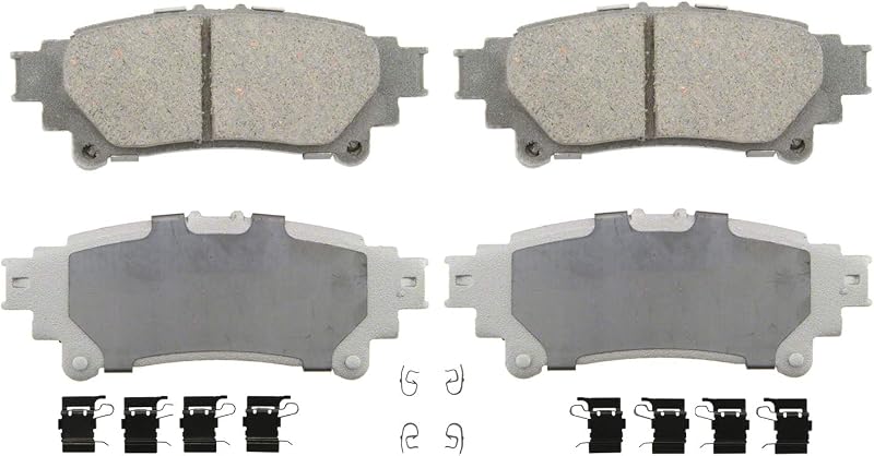 Wagner Brake ThermoQuiet QC1391 Ceramic Disc Brake Pad Set