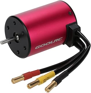 GoolRC Original S3650 3100KV 4 Poles Brushless Sensorless Motor for 1/10 RC Car Truck