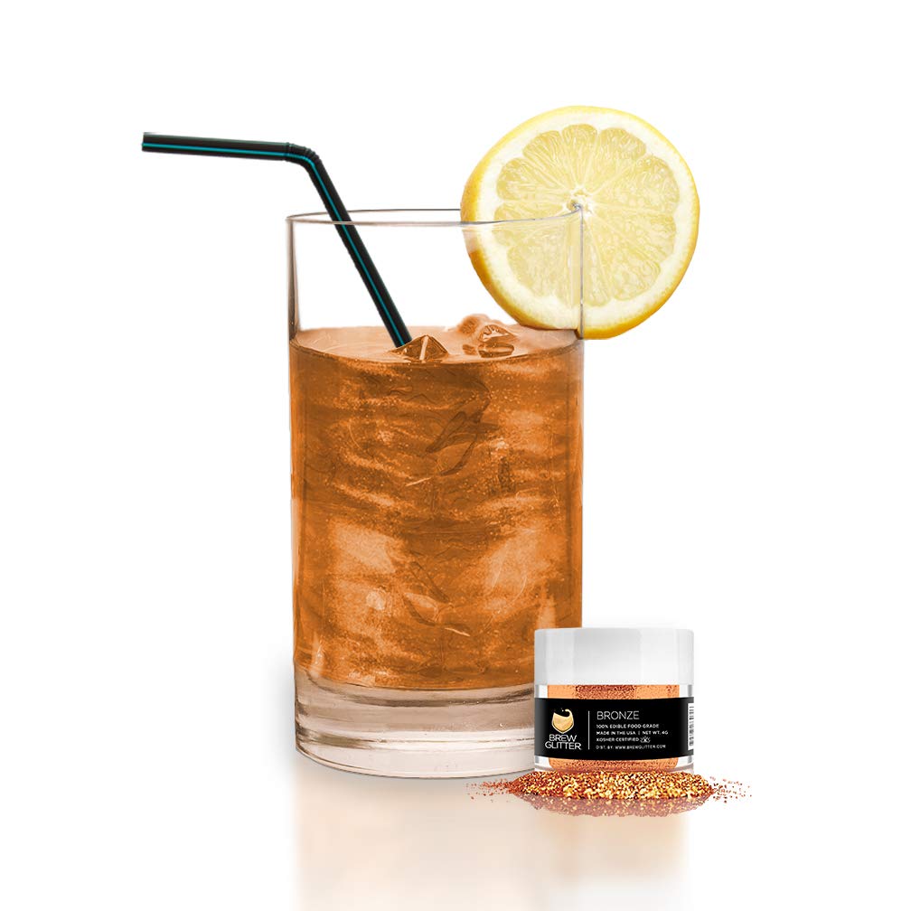 Brew Glitter Purpurina comestible para bebidas, cócteles