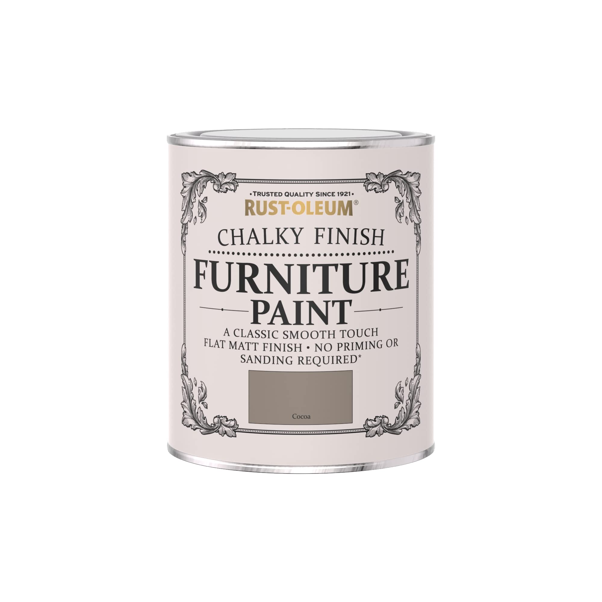Rust-Oleum RO0070008G1 - Pintura De Chalky Finalizar Muebles - Cacao - 750Ml