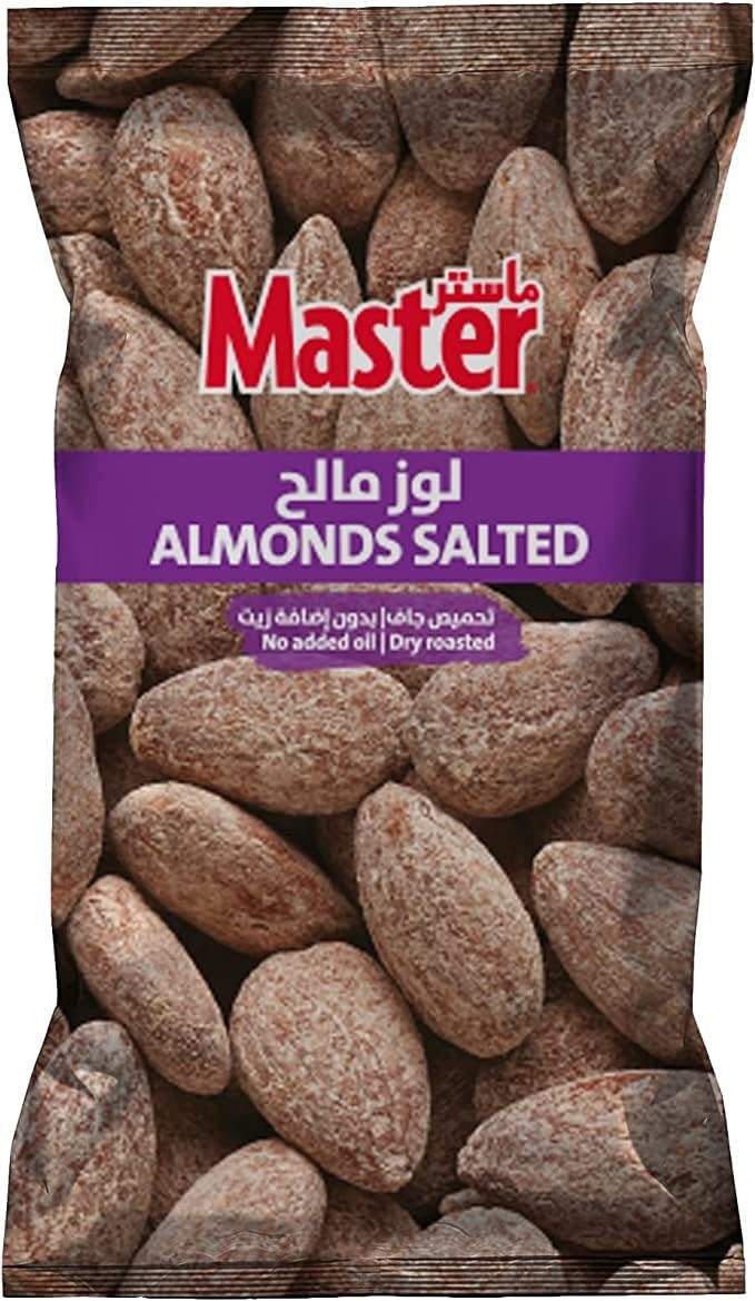 MASTER ALMONDS SALTED 40GM