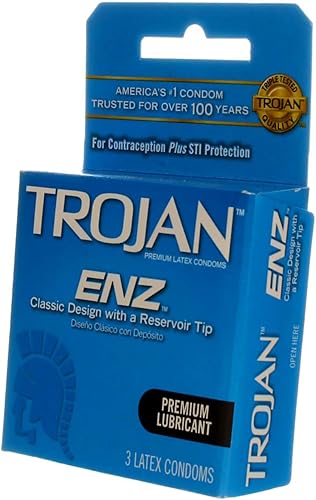 Miniatura 5 de Trojan 3's Lightblue - Condones lubricados (paquete de 6)