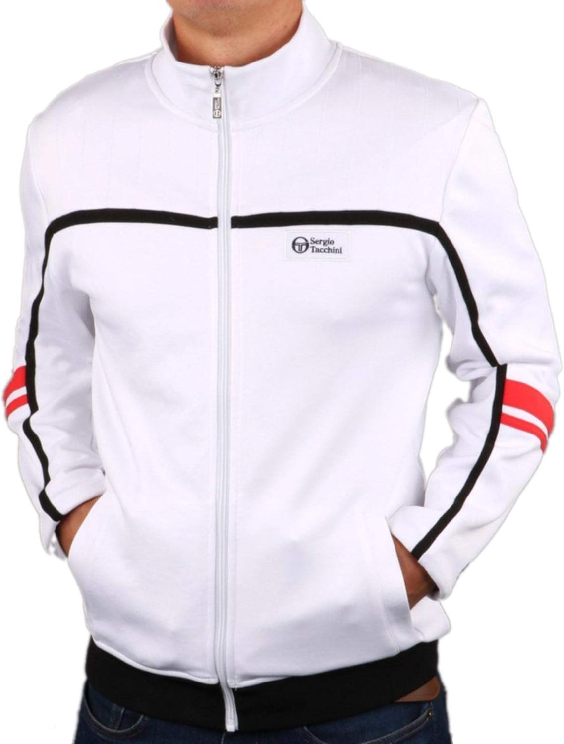 Amazon.com: Sergio Tacchini Frankie Track - Chaqueta para hombre, color  blanco, XXXL, Blanco : Ropa, Zapatos y Joyería