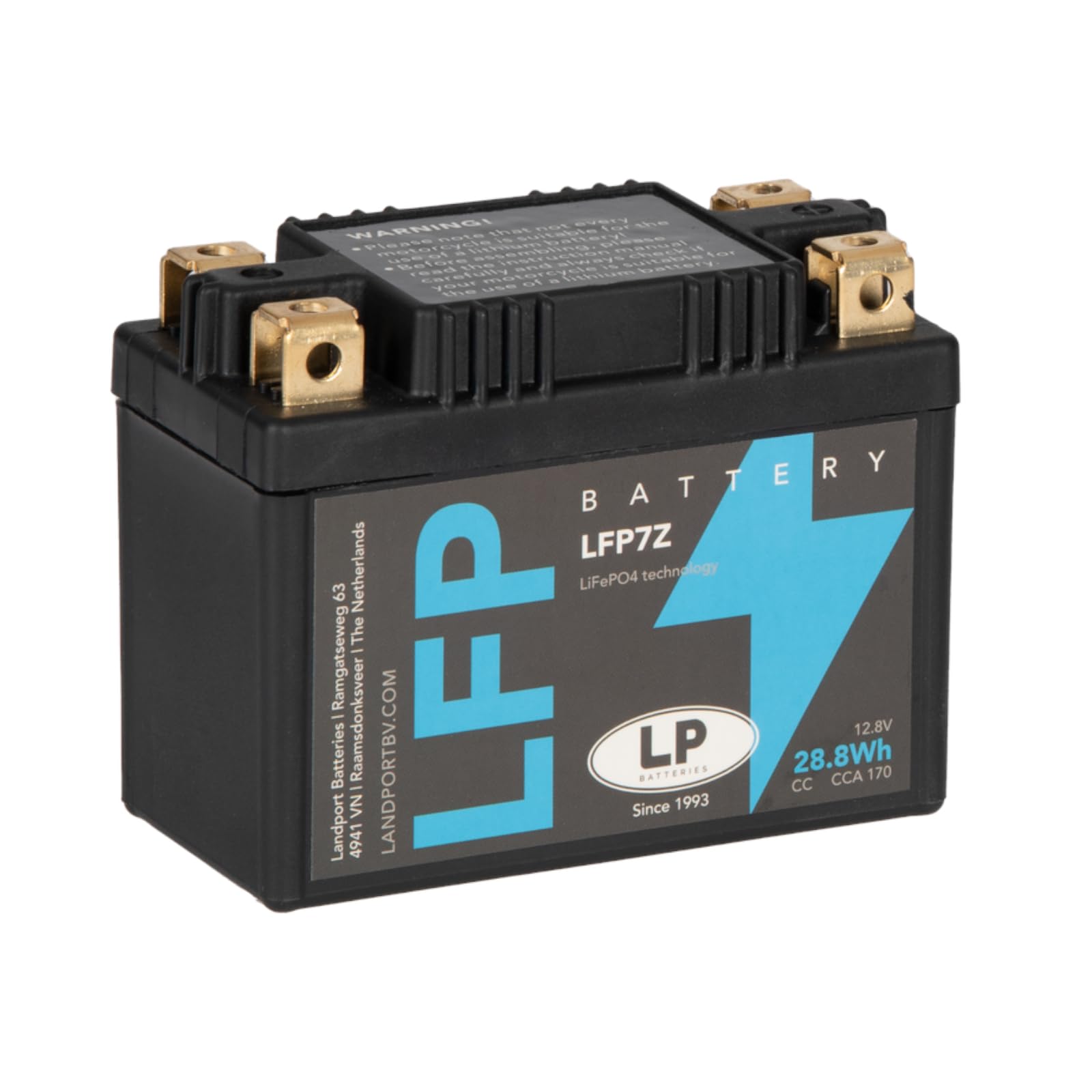 Accossato Batteria al Litio LP per Mz Skorpion Traveller (Muz660) (1995-2002)